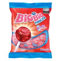 Pirulito Big Big Sabor Morango - 500g