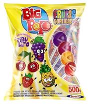 Pirulito big pop frutas sortidas 500 g