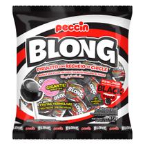 Pirulito Blong Black Frutas Vermelhas Pinta Língua - 672g