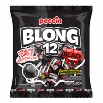 Pirulito Blong Frutas Vermelhas Preto Pinta Língua - 600g