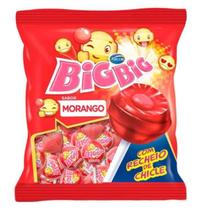 Pirulito Chiclete Morango Big Big C/42 unids - 500g - Arcor Pirulito Chiclete Morango Big Big C/42 unids - 500g - Arcor