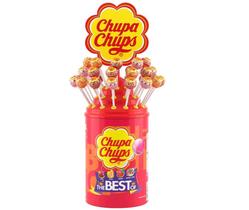 Pirulito Chupa Chups Pote C/ Suporte Sabores Sortidos 1,2kg 100uni Pirulito Chupa Chups Pote C/ Suporte Sabores Sortidos 1,2kg 100uni