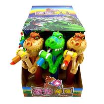 Pirulito Com Brinquedo Dino Chomp - Caixa Display Com 12 - Kids Zone