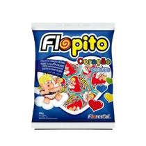 Pirulito Coração Colorido 500g - Florestal