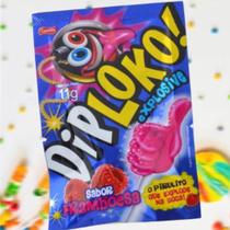 Pirulito DipLoko Com Pozinho Explode na Boca Escolha o Seu
