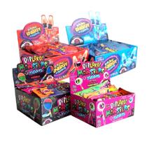Pirulito Diploko Neon brilha no escuro com 30 unidades-10gr Pirulito Diploko Neon brilha no escuro com 30 unidades-10gr