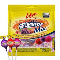 Pirulito Erlan Splashpop Mix Sortido 480g