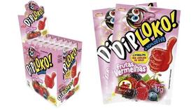 Pirulito Explosivo Dip Loko Boom Frutas Vermelha 15un x 11g - Danilla