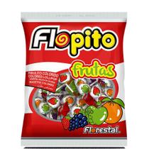 Pirulito Flopito Frutas 800gr 100un Florestal