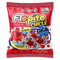 Pirulito Florestal Chicle Giga Morango 600g