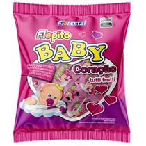 PIRULITO FLORESTAL FLOPITO BABY CORAÇÃO 200g TUTTI FRUTTI