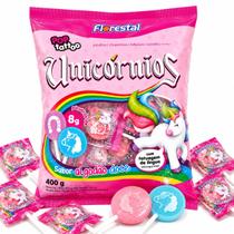 PIRULITO FLORESTAL POP TATTOO UNICORNIO 400g ALGODÃO DOCE PIRULITO FLORESTAL POP TATTOO UNICORNIO 400g ALGODÃO DOCE
