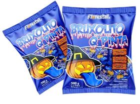 Pirulito Halloween Pinta Língua Bruxolito Q Pinta C/ 50u - 2 Pacotes