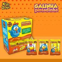 Pirulito Kids Anel Galinha Pintadinha Display Com 32