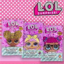 Pirulito Kids Lol Surprise Pop Shoks Kit com 3 Unidades Pirulito Kids Lol Surprise Pop Shoks Kit com 3 Unidades