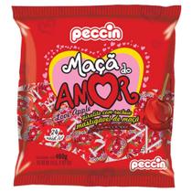 Pirulito Maçã do Amor Recheado c/24 - Peccin