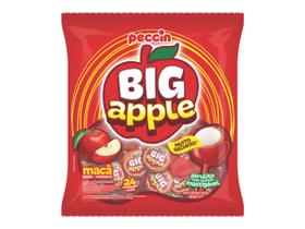 Pirulito Mastigável Big Apple Maça C/24 672g - Peccin