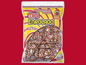 Pirulito Mini Enrolado 300g - Doces Santa Rita