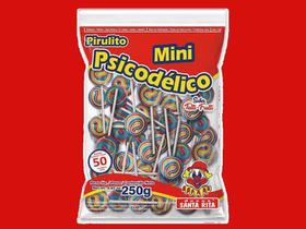 Pirulito Mini Psicodélico De 250g - Doces Santa Rita