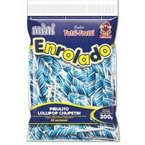 Pirulito Mini Rabinho de Porco Azul 300g - Santa Rita