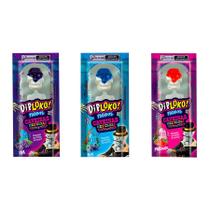Pirulito Neon Dip Loko Caveira Mexicana - Sortido - 1 unidade - Rizzo