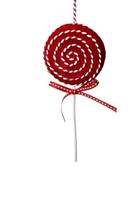 Pirulito Pendente Em Feltro E Fitas Tok Da Casa- Pç