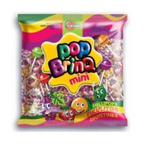 Pirulito Pop Brinq Mini C/ 50 Unidades - Toffano Pirulito Pop Brinq Mini C/ 50 Unidades - Toffano