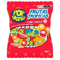 Pirulito pop mania frutas tropicais 600 g Pirulito pop mania frutas tropicais 600 g