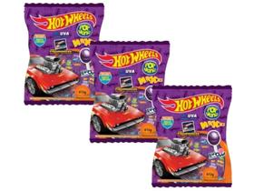 Pirulito Pop Mania Hot Wheels Uva 672g - 3 unid