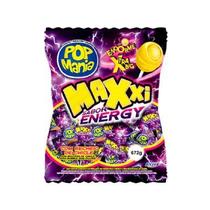 Pirulito Pop Mania Maxxi Energy 672g - Riclan 24 Unidades