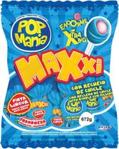 Pirulito POP Mania Pinta Lingua Blue Pacote Riclan