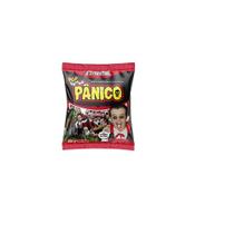 Pirulito pop tatoo pânico sabor tutti-frutti 400g florestal