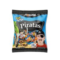 Pirulito Pop Tattoo Piratas 400g - Florestal