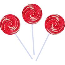 Pirulito Psicodelico Vermelho 600gr - Bidoo