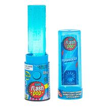 Pirulito Sabor Framboesa Flash Pop Kids Zone 33g