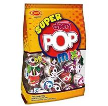 Pirulito Super Cherry Pop Mix COM 50 Unid. Sam's 1,5kg