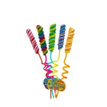 Pirulito Twist Straw Pop Cores Sortidas Kids Zone 59g Pirulito Twist Straw Pop Cores Sortidas Kids Zone 59g