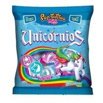 Pirulito Unicórnio Pop Tattoo Mini 200g - 50 Unidades
