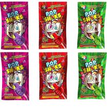 Pirulitos Kids Pop Shoks Kit com 6 Unidades