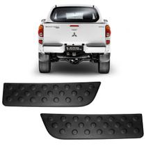 Pisante do Parachoque Traseiro Original Preto para Mitsubishi L200 Triton 2008 a 2016