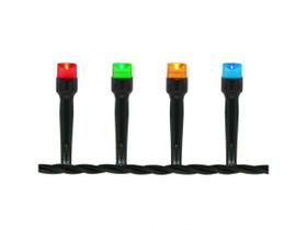 Pisca 100 Lâmpadas LED Sequencial Colorido 8,30m 127V - Magizi - Colorido - 8,30m