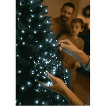 Pisca 100 Leds 10 metros Branco Frio Decoração Sofisticada Luxo Casa Escritório Natal Arvore Pisca 100 Leds 10 metros Branco Frio Decoração Sofisticada Luxo Casa Escritório Natal Arvore