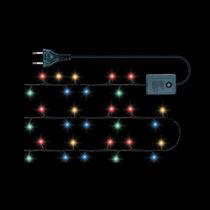 Pisca 100 LEDs 8 funções 9,7 metros fio verde luz colorida - Toda Casa