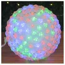 Pisca Bola Globo Estrelado Natal 300 Leds Colorido 220V