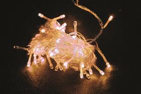 Pisca Cascata Led Quente 100 Lâmpadas 9m 220V Decoração Iluminação de Natal