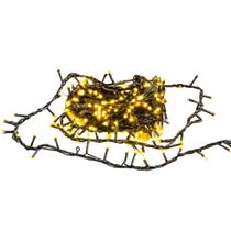 Pisca Cordão Estrobo Branco Quente 10m com 500 LEDs Branco Quente a prova D'água