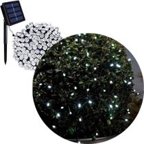 Pisca Cordão Varal Solar Externo 100 Lâmpadas Led Branco 10m Pisca Cordão Varal Solar Externo 100 Lâmpadas Led Branco 10m