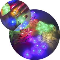 Pisca Cortina Corações Natal 80 Lâmpadas LED 110-220v 3x1M Pisca Cortina Corações Natal 80 Lâmpadas LED 110-220v 3x1M