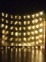 Pisca cortina fio de fada 280 leds 3m x 3m warm efeito cachoeira bivolt Pisca cortina fio de fada 280 leds 3m x 3m warm efeito cachoeira bivolt