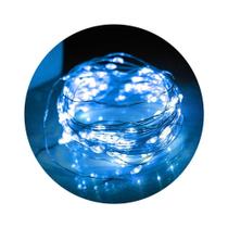 Pisca De Led Rolha Para Garrafa Fio De Fada 20l 2 Metros Bateria Azul Pisca De Led Rolha Para Garrafa Fio De Fada 20l 2 Metros Bateria Azul